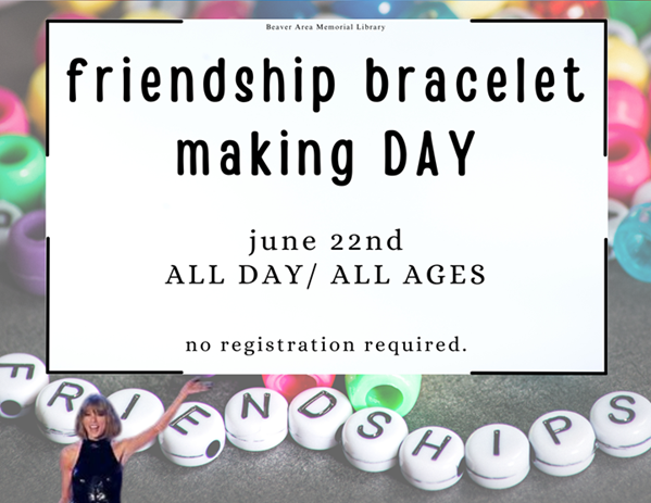 Friendship Bracelet Making Day