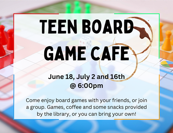 Teen Board Game Cafe