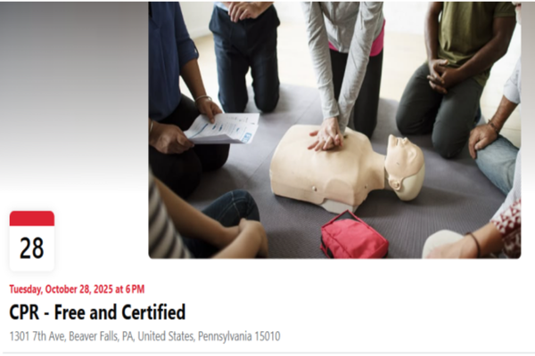CPR - Free and Certified event