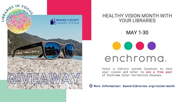 Health Vision Month with your libraries