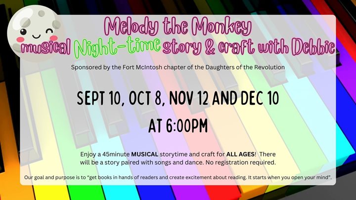 Melody the Monkey Musical night event