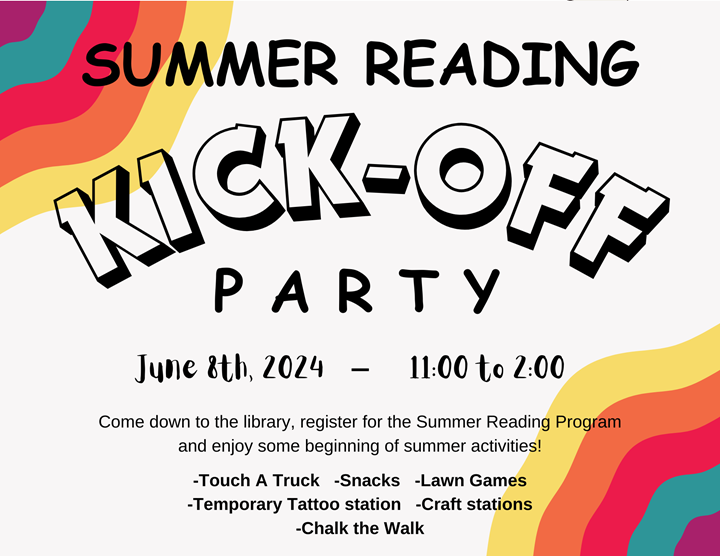 Summer Reading Kick-Off Party event