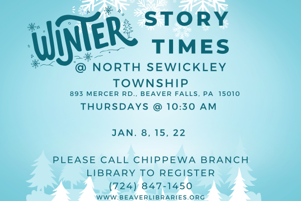 Story Times for Preschoolers@ North Sewickley Township