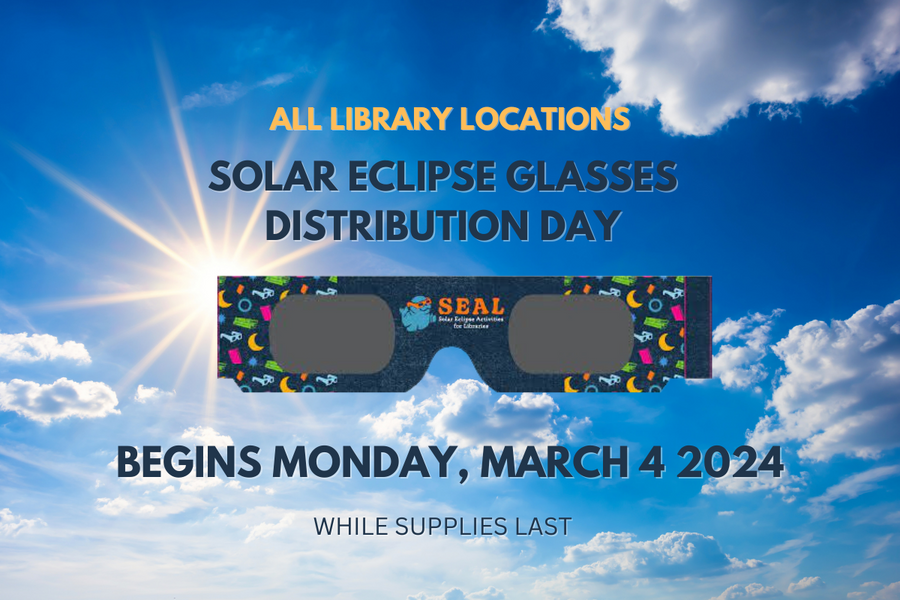 Solar Eclipse Glasses Distribution Day