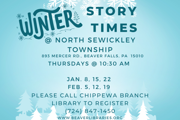 Story Times for Preschoolers@ North Sewickley Township