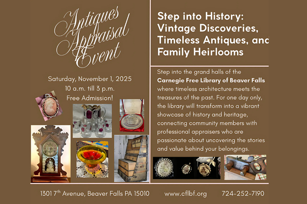 Antiques Appraisal Event