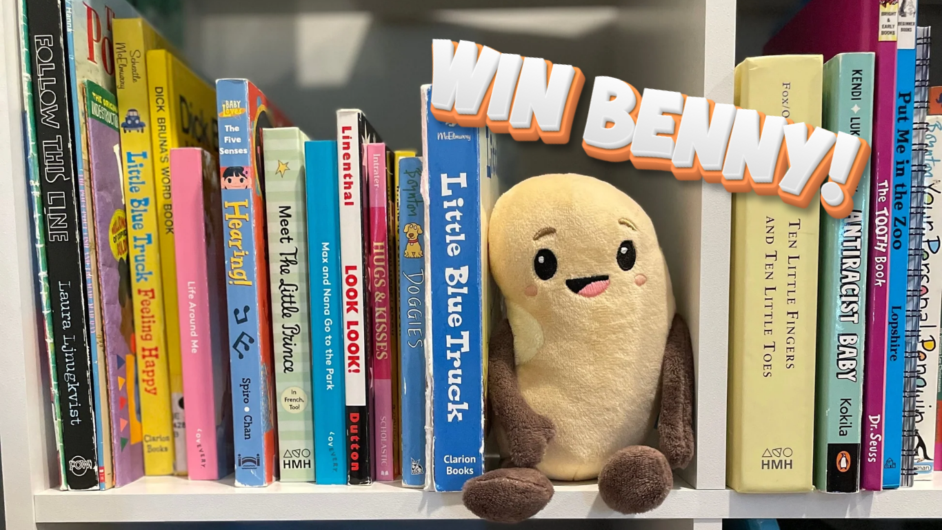 Benny the Bean Plushie WEbpage