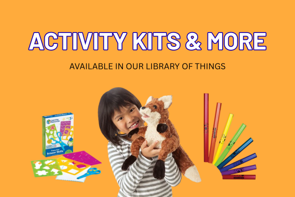 Activity Kits Image of child holding a fox puppet