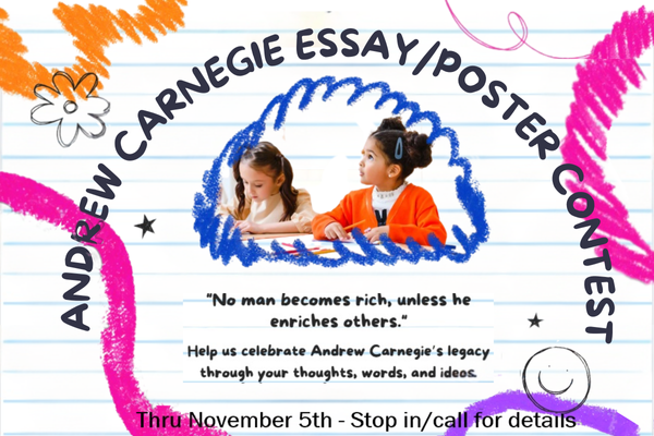 Andrew Carnegie Essay or Poster contest